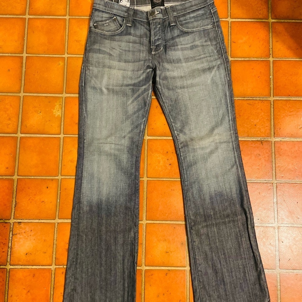 Rock & Republic Mens Rock & Roll Skull Size 34 Jeans - Picture 10 of 11